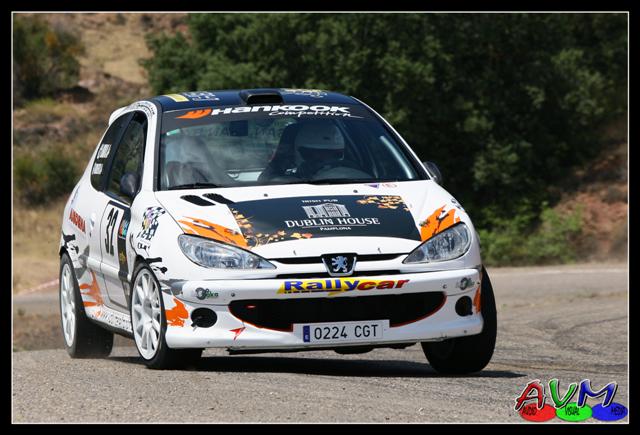 Destacable Actuación de los equipos navarros en el Rallysprint de Tabuenca.